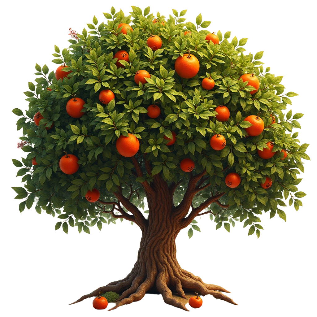 Bountiful Orange Tree